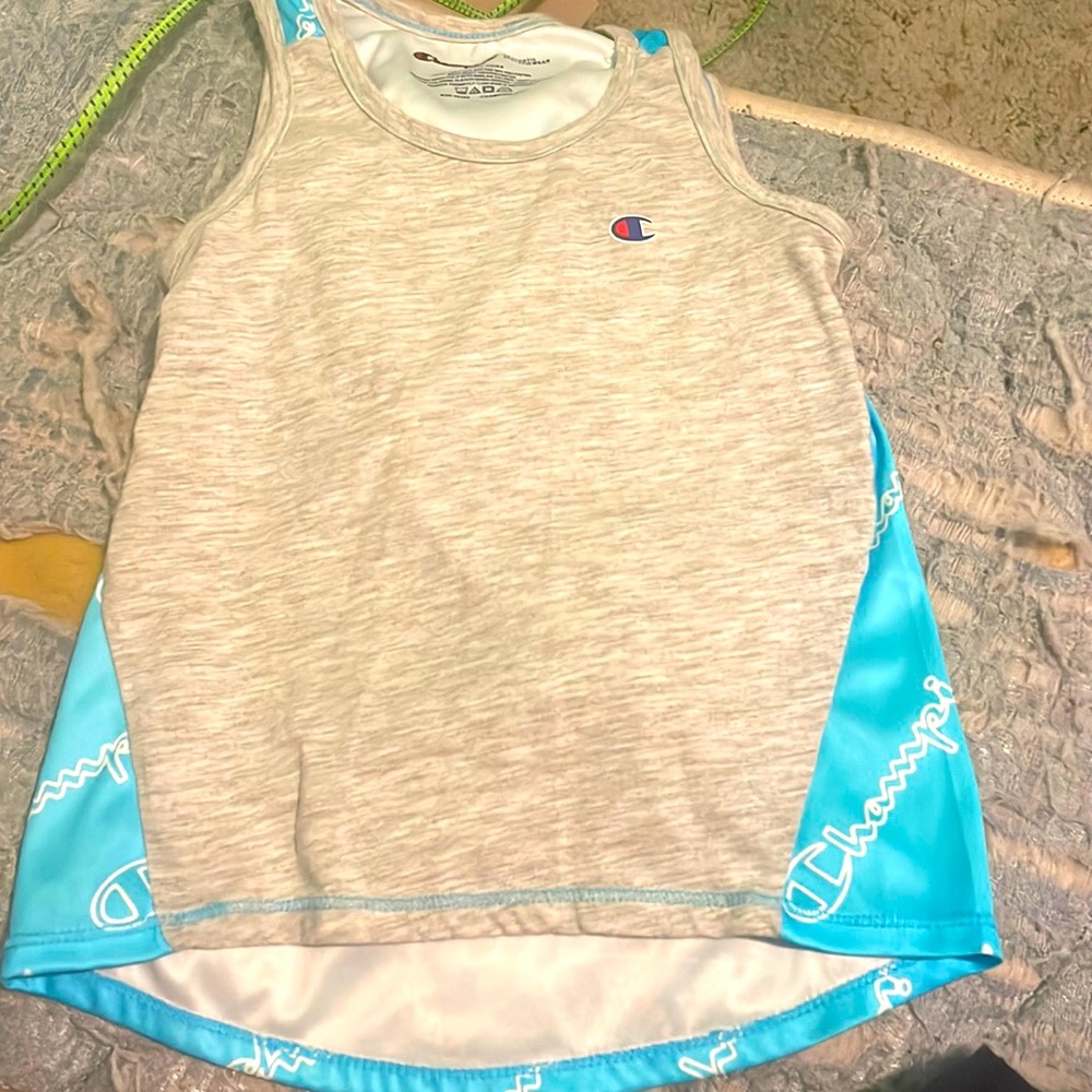 A little girls campions tank top